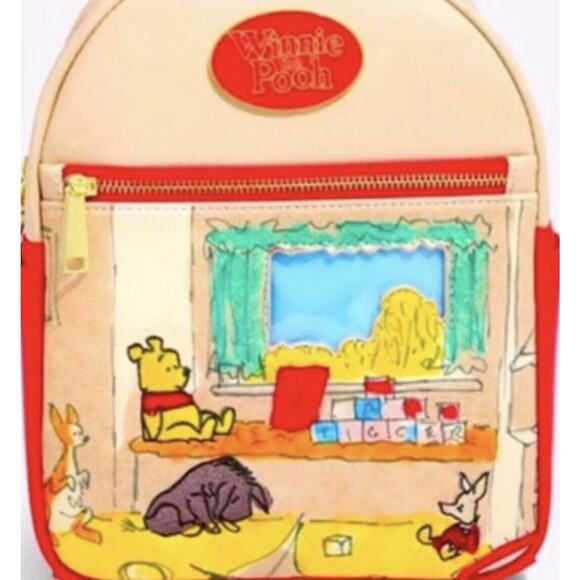 Disney Winnie the Pooh Christopher Robin\'s Room Mini Backpack NWT BRAND NEW main image 6